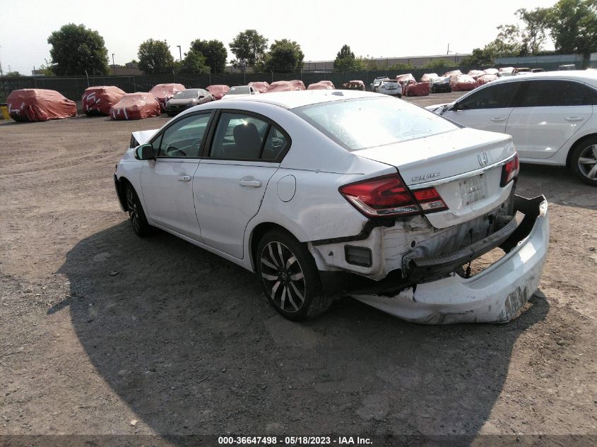 2015 HONDA CIVIC SEDAN EX-L - 19XFB2F99FE262055