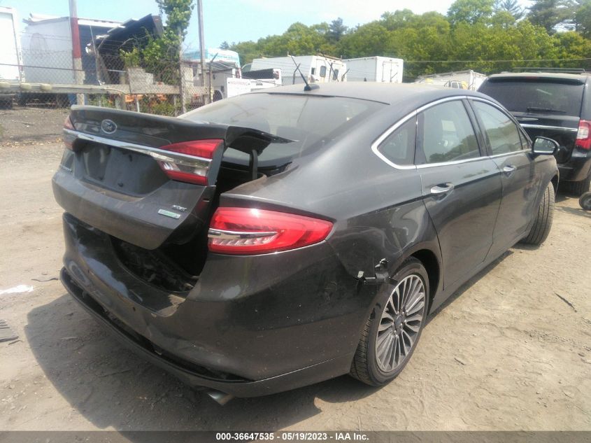 2018 FORD FUSION SE - 3FA6P0HD0JR250942