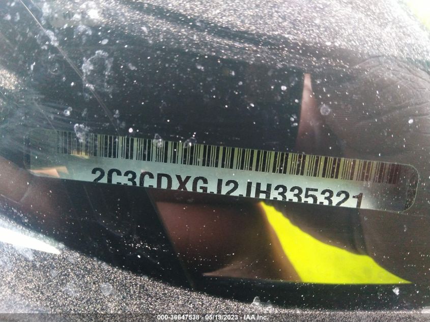 2018 DODGE CHARGER DAYTONA 392 - 2C3CDXGJ2JH335321