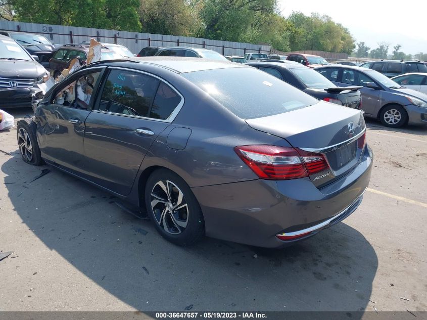 2017 HONDA ACCORD SEDAN LX - 1HGCR2F38HA056002