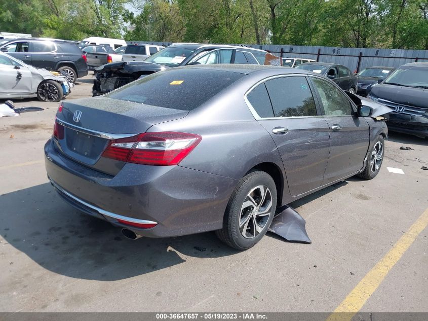 2017 HONDA ACCORD SEDAN LX - 1HGCR2F38HA056002