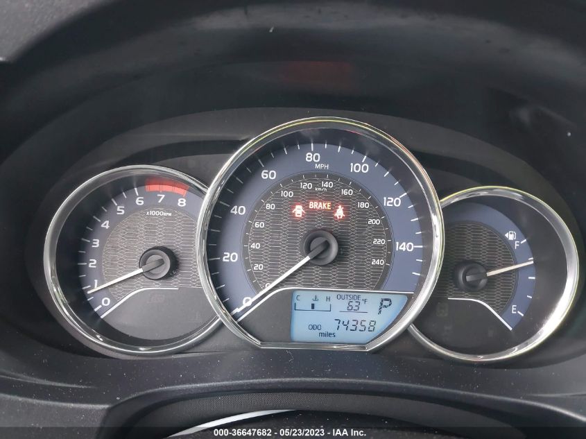 2016 TOYOTA COROLLA L/LE/S/S PLUS/LE PLUS - 2T1BURHE3GC535907