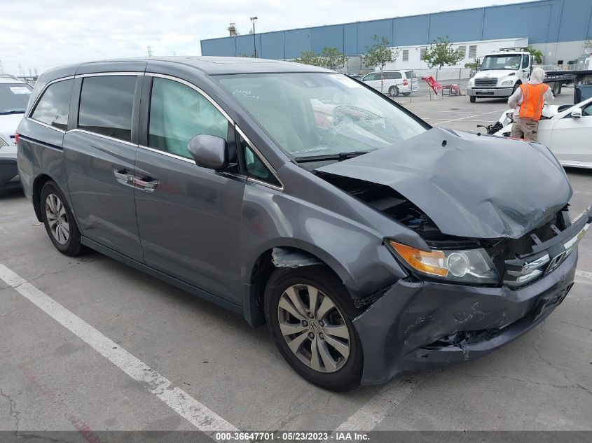 2016 HONDA ODYSSEY EX-L - 5FNRL5H65GB055026
