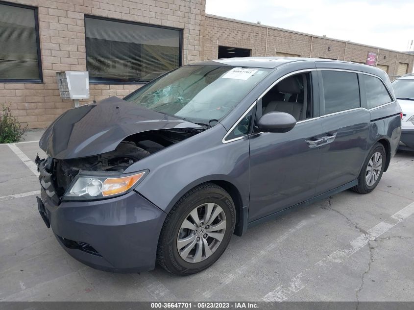 2016 HONDA ODYSSEY EX-L - 5FNRL5H65GB055026