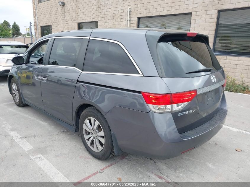 2016 HONDA ODYSSEY EX-L - 5FNRL5H65GB055026