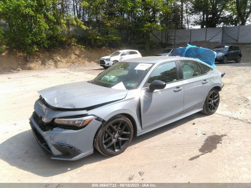 2022 HONDA CIVIC SEDAN SPORT - 2HGFE2F54NH555158