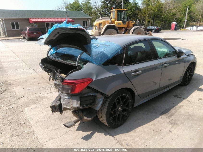 2022 HONDA CIVIC SEDAN SPORT - 2HGFE2F54NH555158