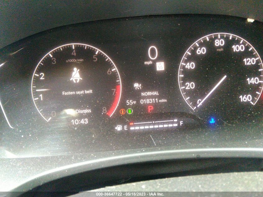 2022 HONDA CIVIC SEDAN SPORT - 2HGFE2F54NH555158