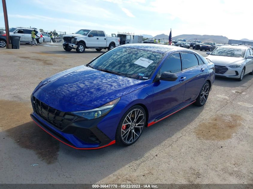 2023 HYUNDAI ELANTRA N KMHLW4AK4PU010855