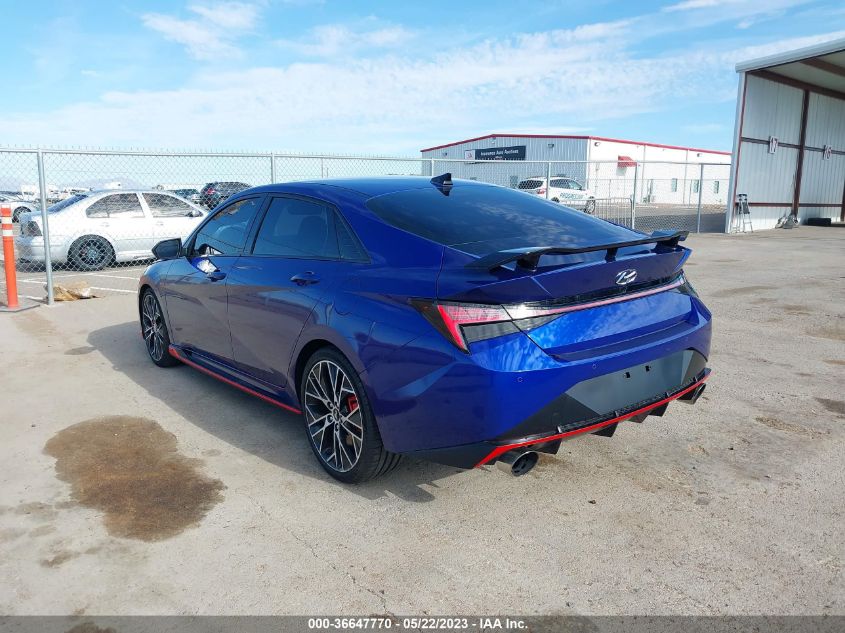 2023 HYUNDAI ELANTRA N KMHLW4AK4PU010855