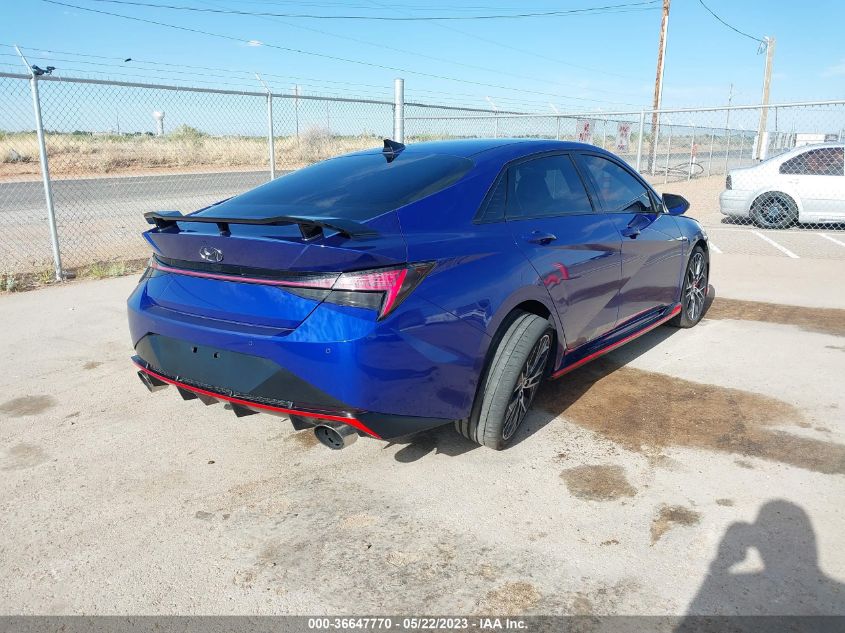 2023 HYUNDAI ELANTRA N KMHLW4AK4PU010855
