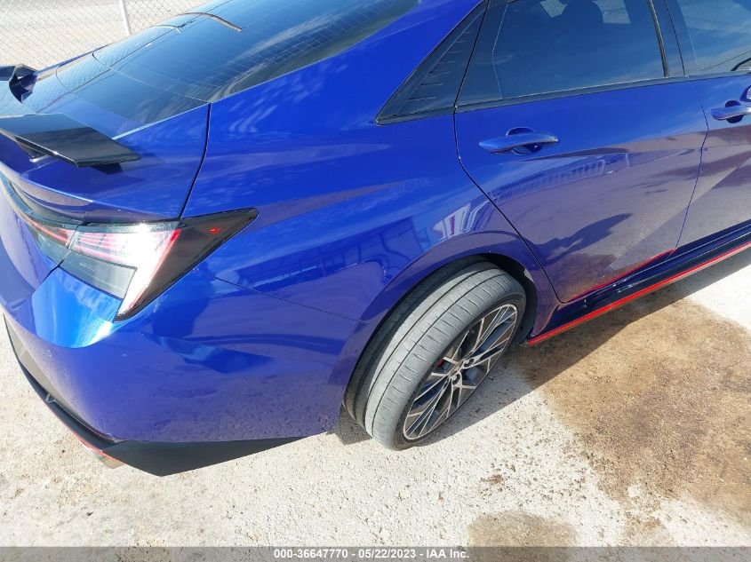 2023 HYUNDAI ELANTRA N KMHLW4AK4PU010855