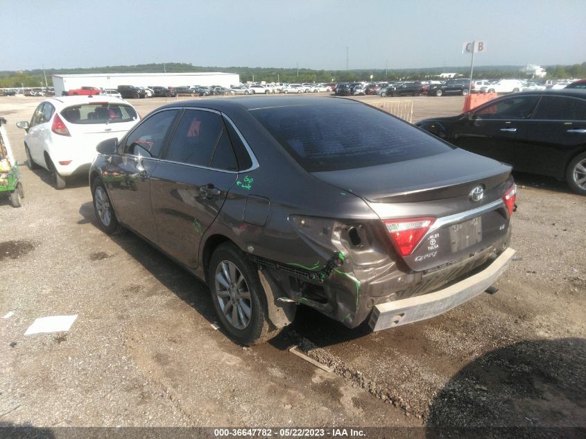 2015 TOYOTA CAMRY XLE/SE/LE/XSE - 4T4BF1FK2FR500461