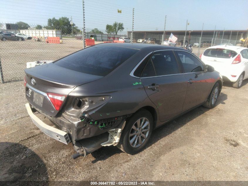 2015 TOYOTA CAMRY XLE/SE/LE/XSE - 4T4BF1FK2FR500461
