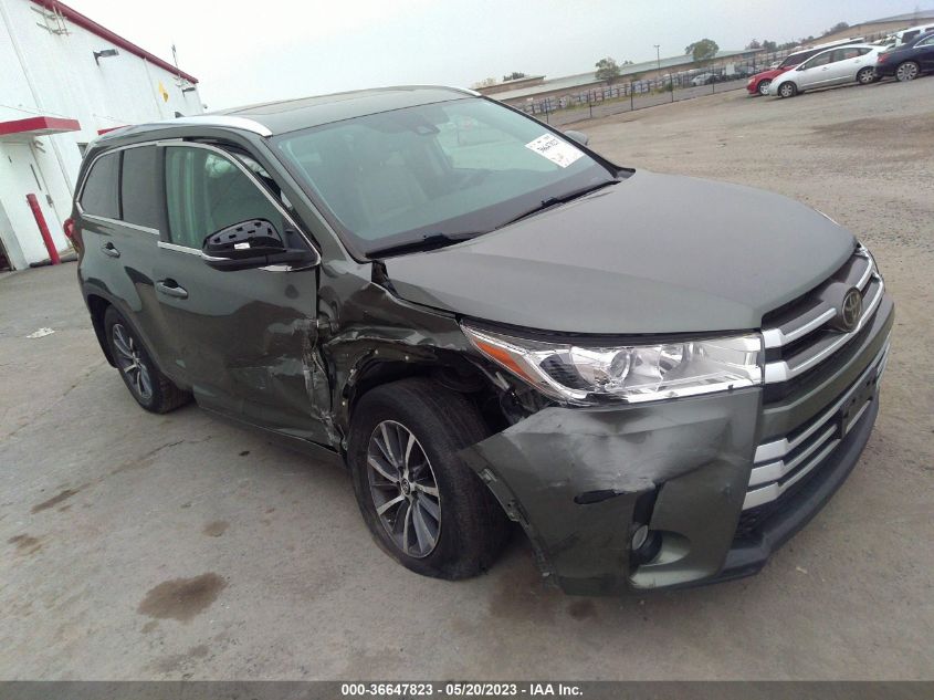 2018 TOYOTA HIGHLANDER SE/XLE - 5TDJZRFH4JS856346