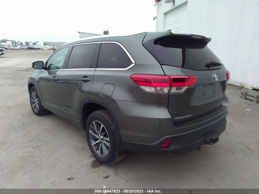 2018 TOYOTA HIGHLANDER SE/XLE - 5TDJZRFH4JS856346