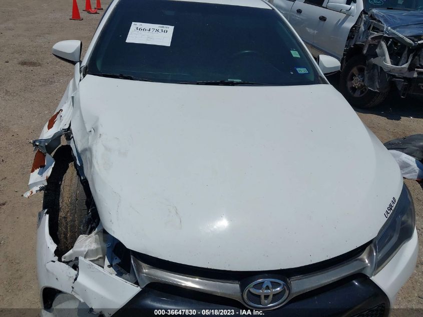 2016 TOYOTA CAMRY XLE/SE/LE/XSE - 4T1BF1FK4GU138287