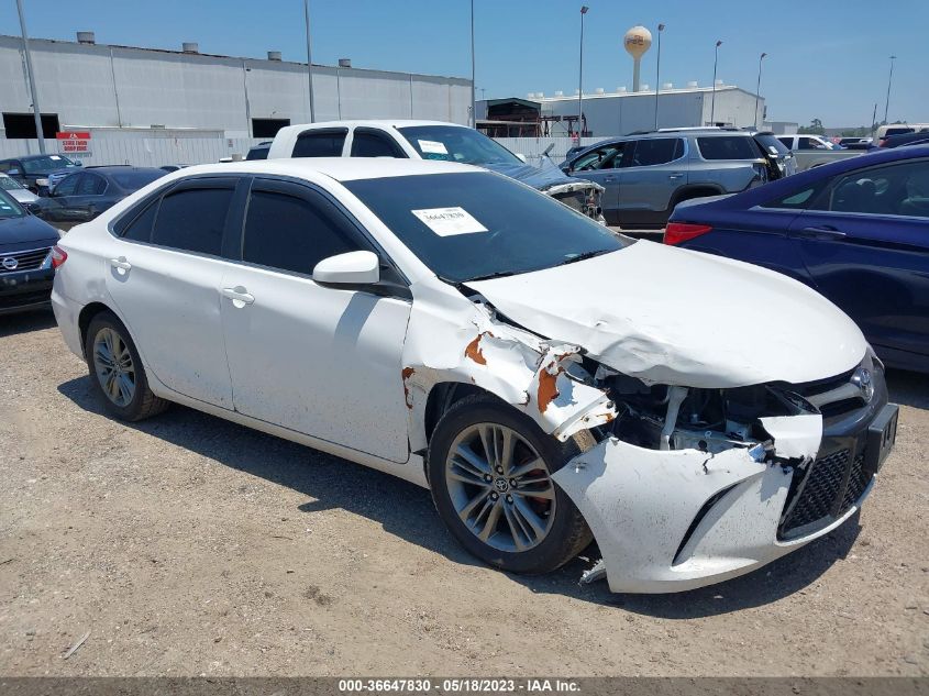 2016 TOYOTA CAMRY XLE/SE/LE/XSE - 4T1BF1FK4GU138287