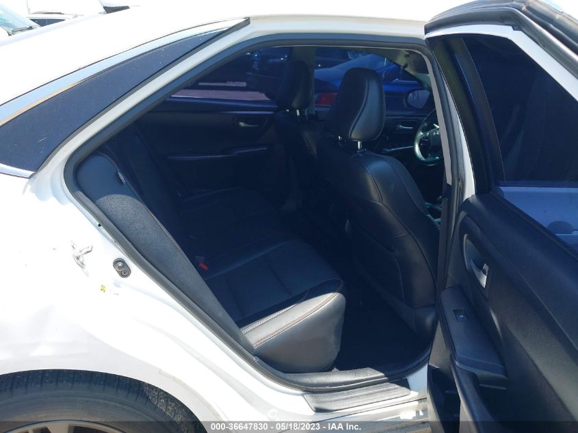 2016 TOYOTA CAMRY XLE/SE/LE/XSE - 4T1BF1FK4GU138287