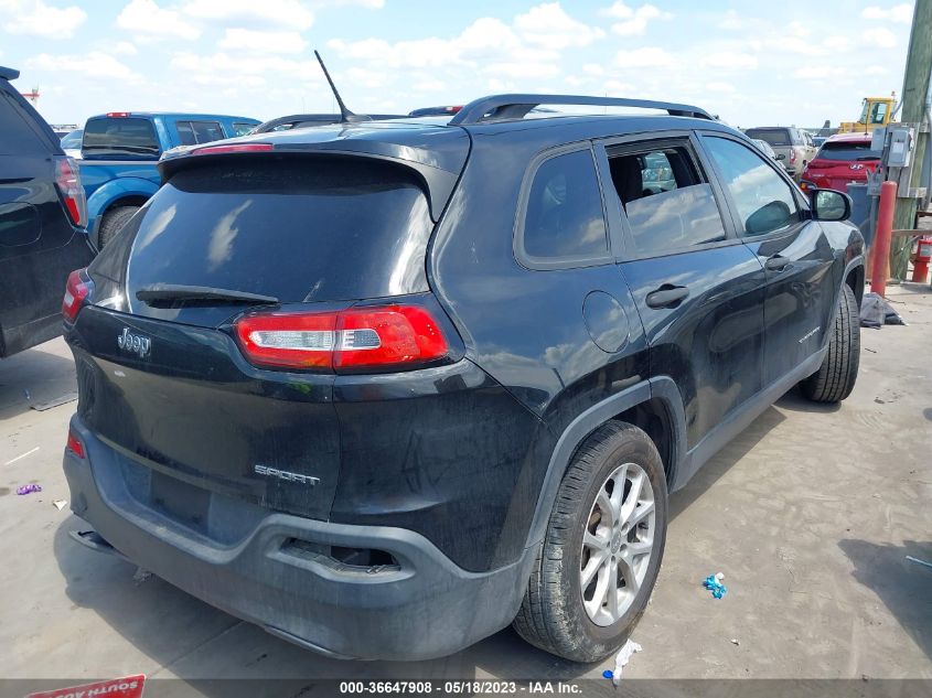 2015 JEEP CHEROKEE SPORT - 1C4PJLAB7FW695855
