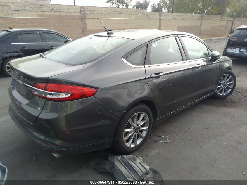 2017 FORD FUSION SE - 3FA6P0H79HR299559