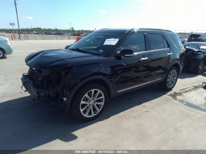 2017 FORD EXPLORER LIMITED - 1FM5K8F82HGA18252