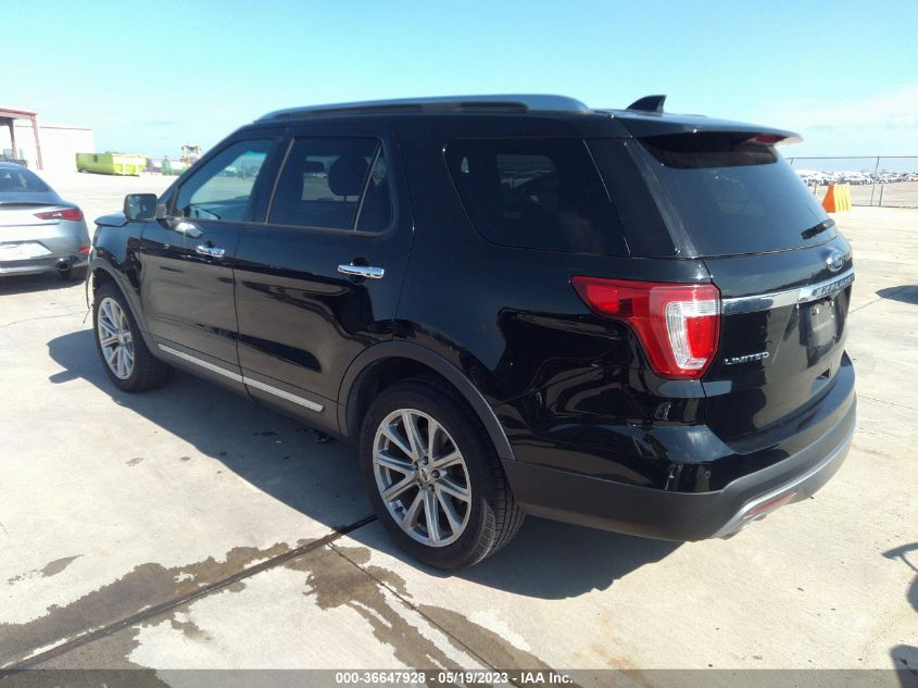 2017 FORD EXPLORER LIMITED - 1FM5K8F82HGA18252