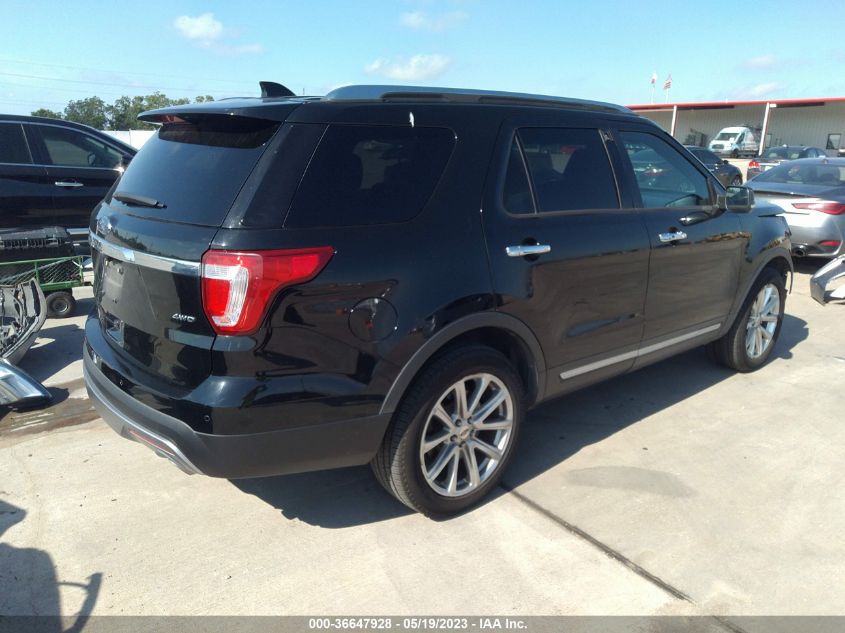 2017 FORD EXPLORER LIMITED - 1FM5K8F82HGA18252
