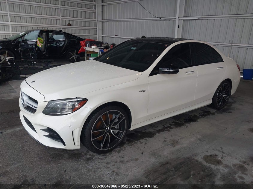 VIN 55SWF6EB0KU309895 2019 MERCEDES-BENZ C-CLASS AMG C 43