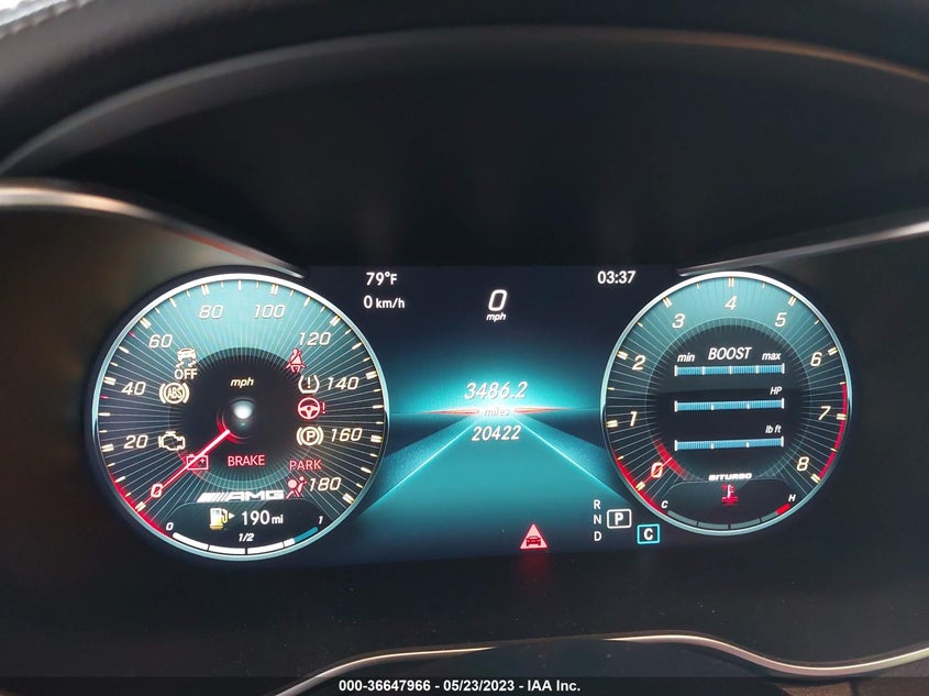 VIN 55SWF6EB0KU309895 2019 MERCEDES-BENZ C-CLASS AMG C 43