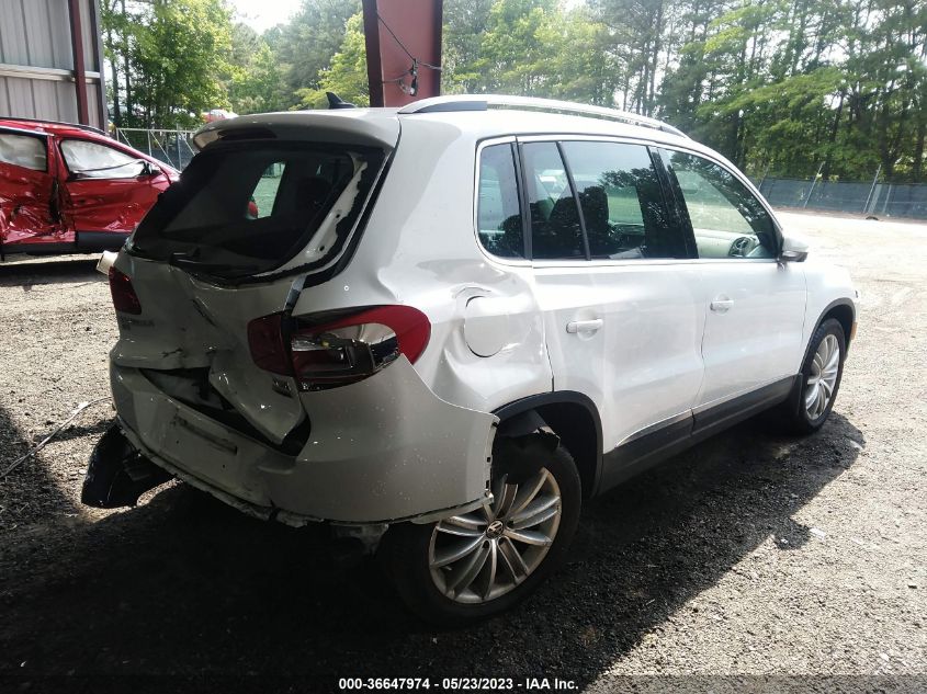 2016 VOLKSWAGEN TIGUAN SE - WVGBV7AXXGW529540