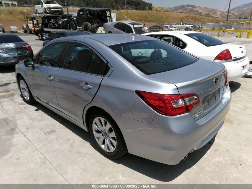 2017 SUBARU LEGACY PREMIUM - 4S3BNAF66H3043828