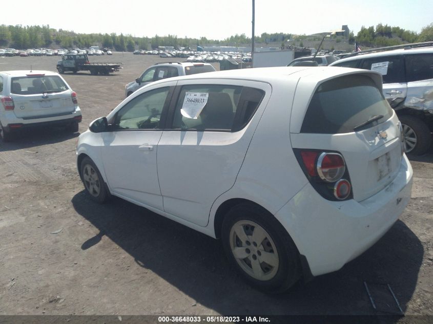 2015 CHEVROLET SONIC LS - 1G1JB6SH1F4162766