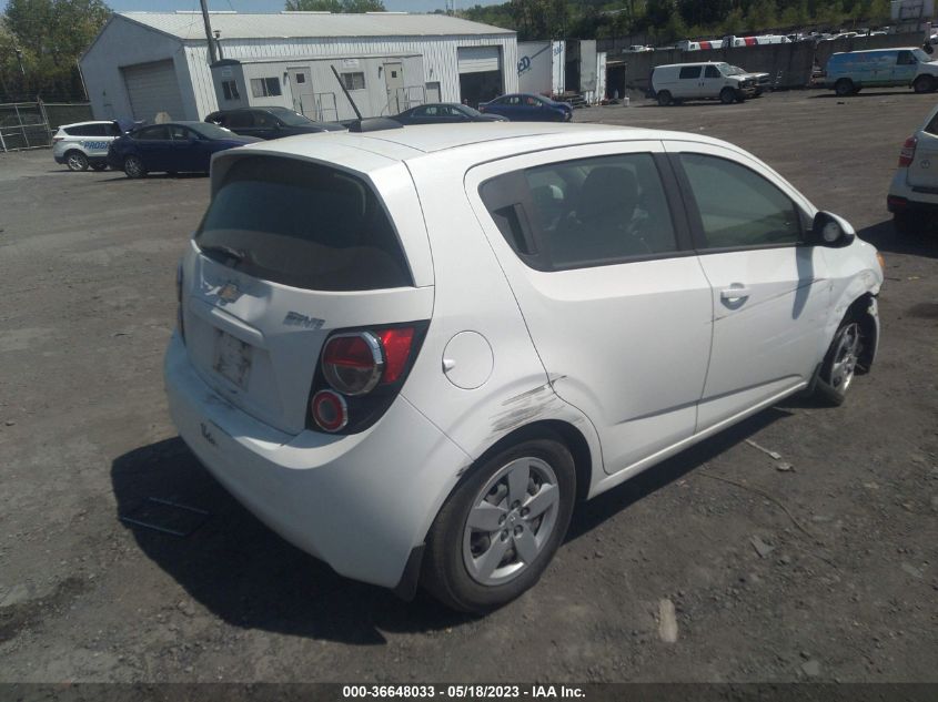 2015 CHEVROLET SONIC LS - 1G1JB6SH1F4162766