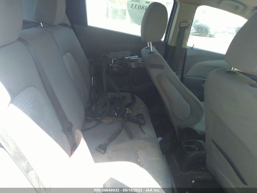 2015 CHEVROLET SONIC LS - 1G1JB6SH1F4162766