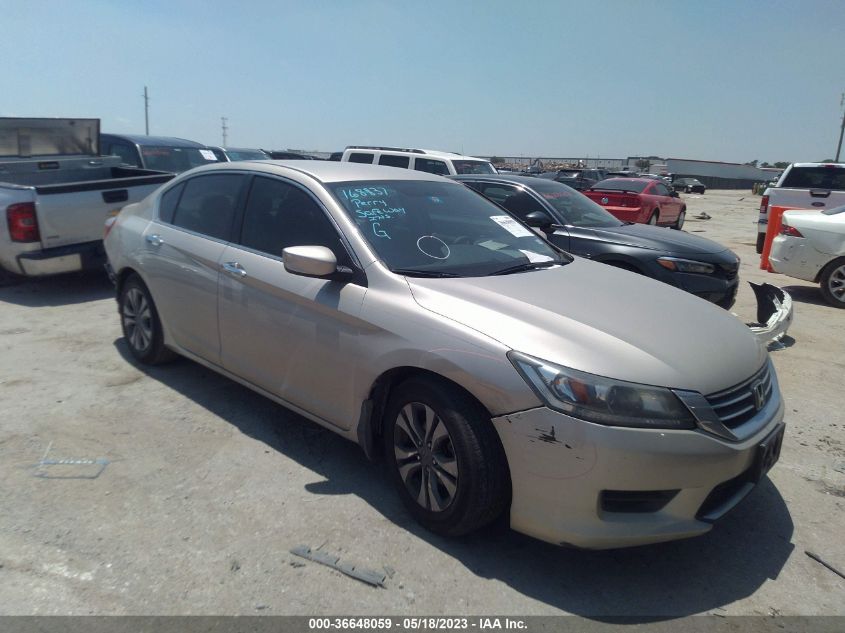 2014 HONDA ACCORD SEDAN LX - 1HGCR2F34EA292142
