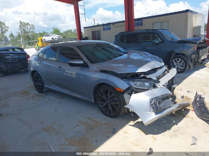 VIN 2HGFC2F86KH573771 2019 HONDA CIVIC SEDAN SPORT