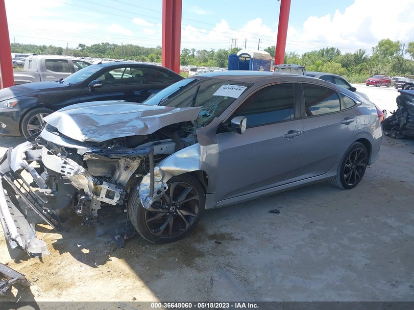 VIN 2HGFC2F86KH573771 2019 HONDA CIVIC SEDAN SPORT