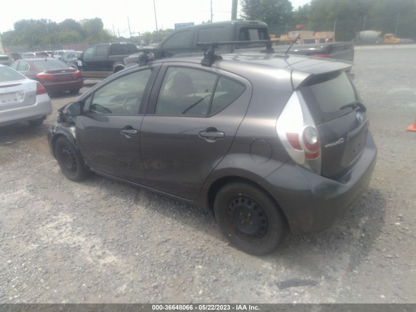 2014 TOYOTA PRIUS C ONE/THREE/TWO/FOUR - JTDKDTB36E1571225