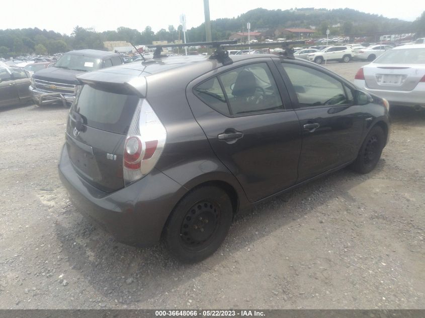 2014 TOYOTA PRIUS C ONE/THREE/TWO/FOUR - JTDKDTB36E1571225