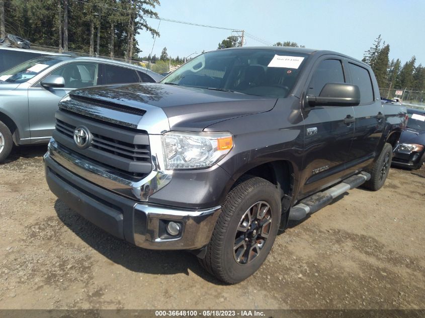 2014 TOYOTA TUNDRA 4WD TRUCK SR5 - 5TFDY5F16EX393346