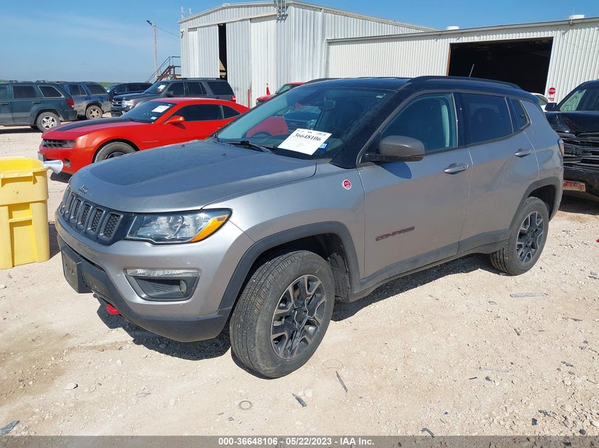 VIN 3C4NJDDB7KT712906 2019 JEEP COMPASS TRAILHAWK
