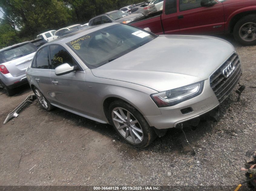 2015 AUDI A4 PREMIUM PLUS - WAUEFAFL9FN037102