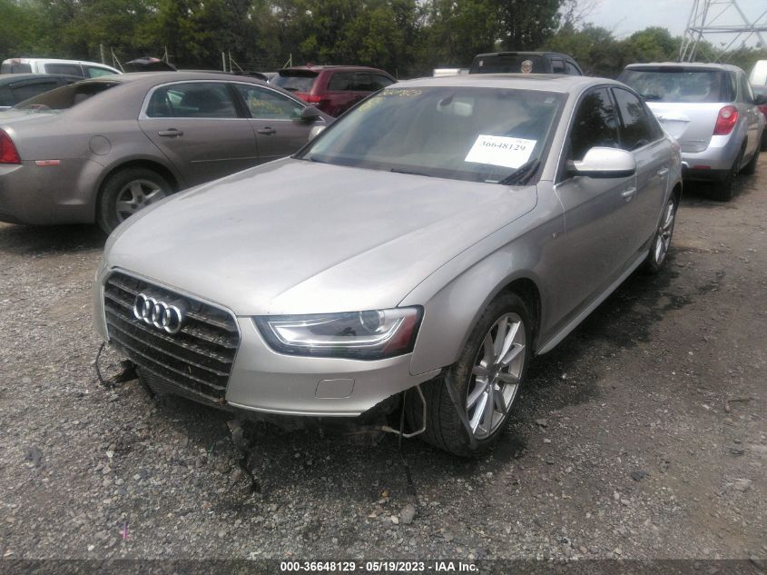 2015 AUDI A4 PREMIUM PLUS - WAUEFAFL9FN037102