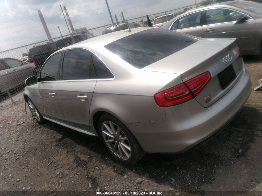 2015 AUDI A4 PREMIUM PLUS - WAUEFAFL9FN037102