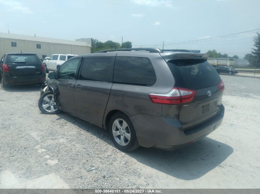 2015 TOYOTA SIENNA LE - 5TDKK3DC8FS649009