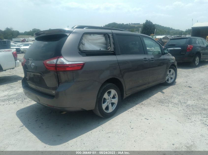 2015 TOYOTA SIENNA LE - 5TDKK3DC8FS649009