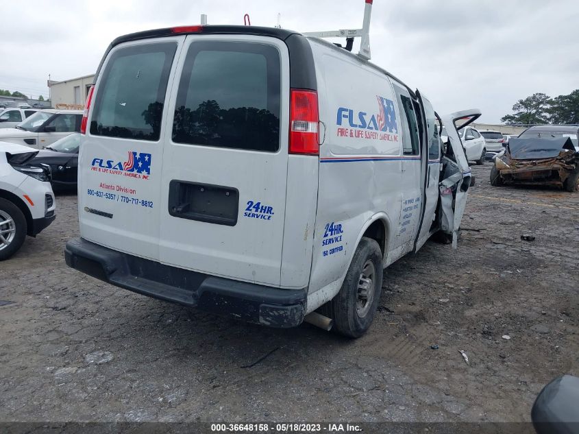 2021 CHEVROLET EXPRESS CARGO VAN - 1GCWGAFP4M1262149