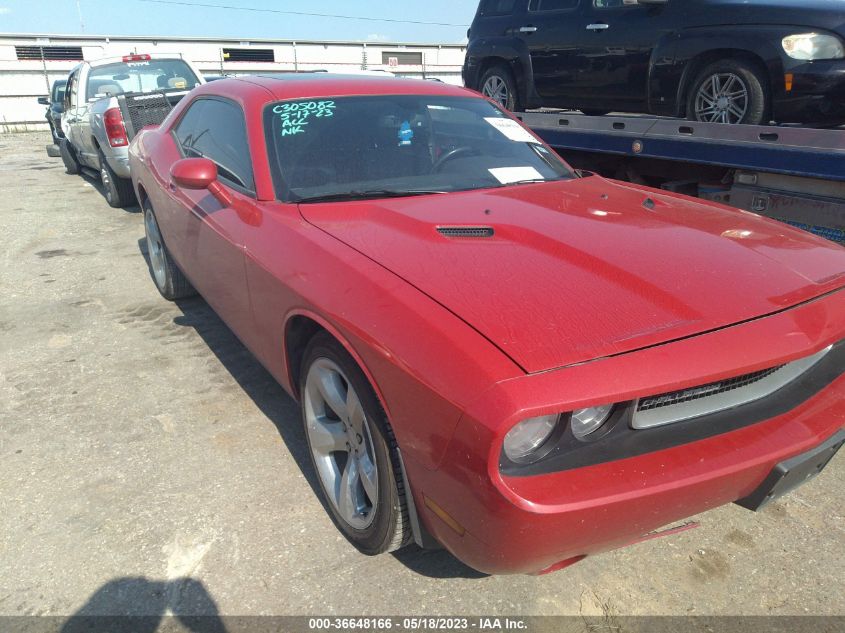 2013 DODGE CHALLENGER SXT PLUS - 2C3CDYAG4DH573842