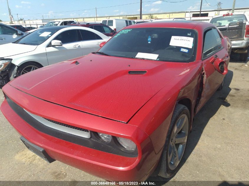 2013 DODGE CHALLENGER SXT PLUS - 2C3CDYAG4DH573842